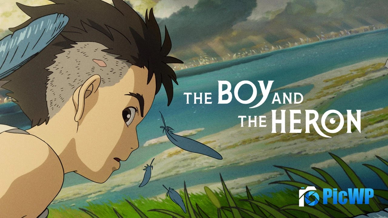 The Boy and the Heron Movie poster 4K PC Wallpaper