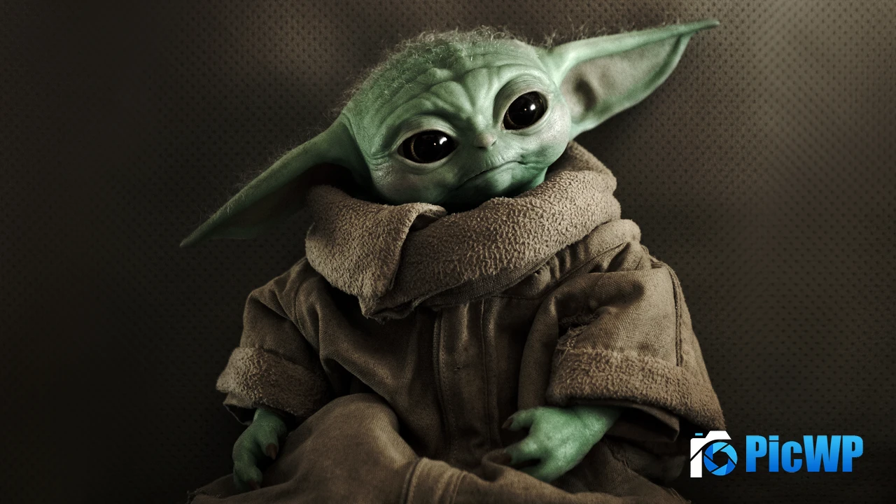 Grogu Baby Yoda 4K PC Wallpaper