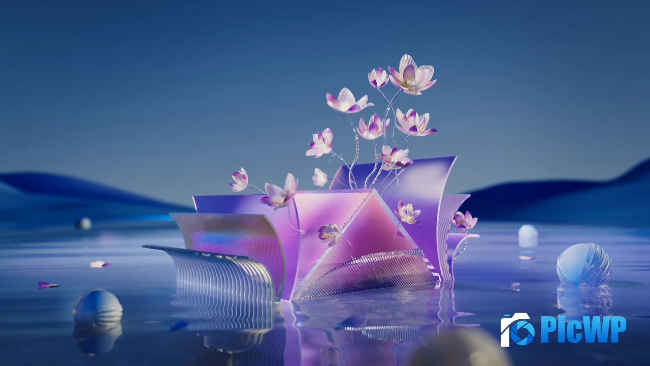 Floral designs Surreal 4K PC Wallpaper