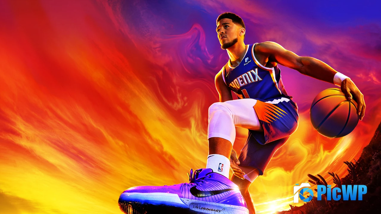 NBA 2K23 Devin Booker 4K PC Wallpaper