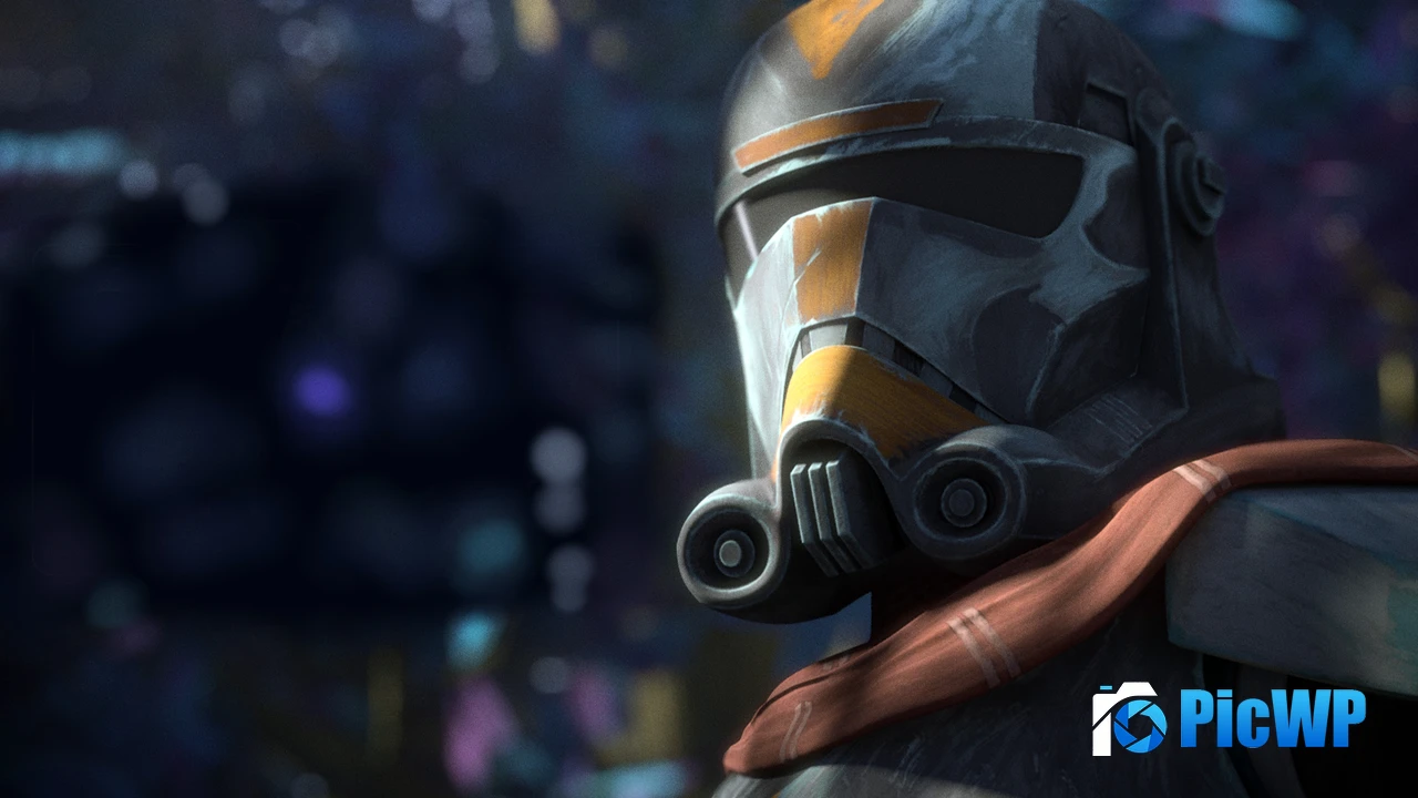 Star Wars: The Bad Batch Hunter 4K PC Wallpaper