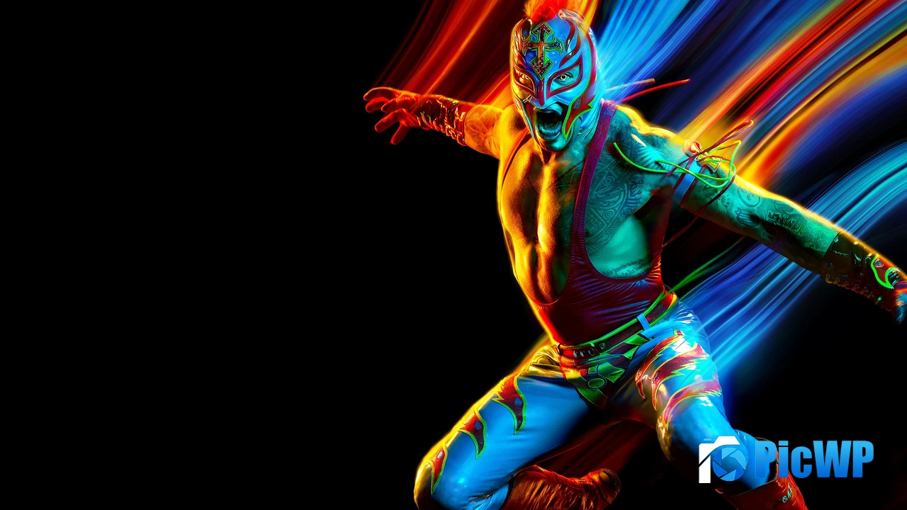 Rey Mysterio WWE 2K22 4K PC Wallpaper