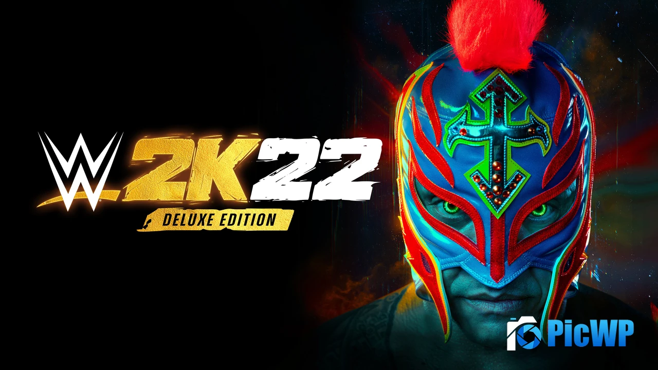 WWE 2K22 Rey Mysterio 4K PC Wallpaper