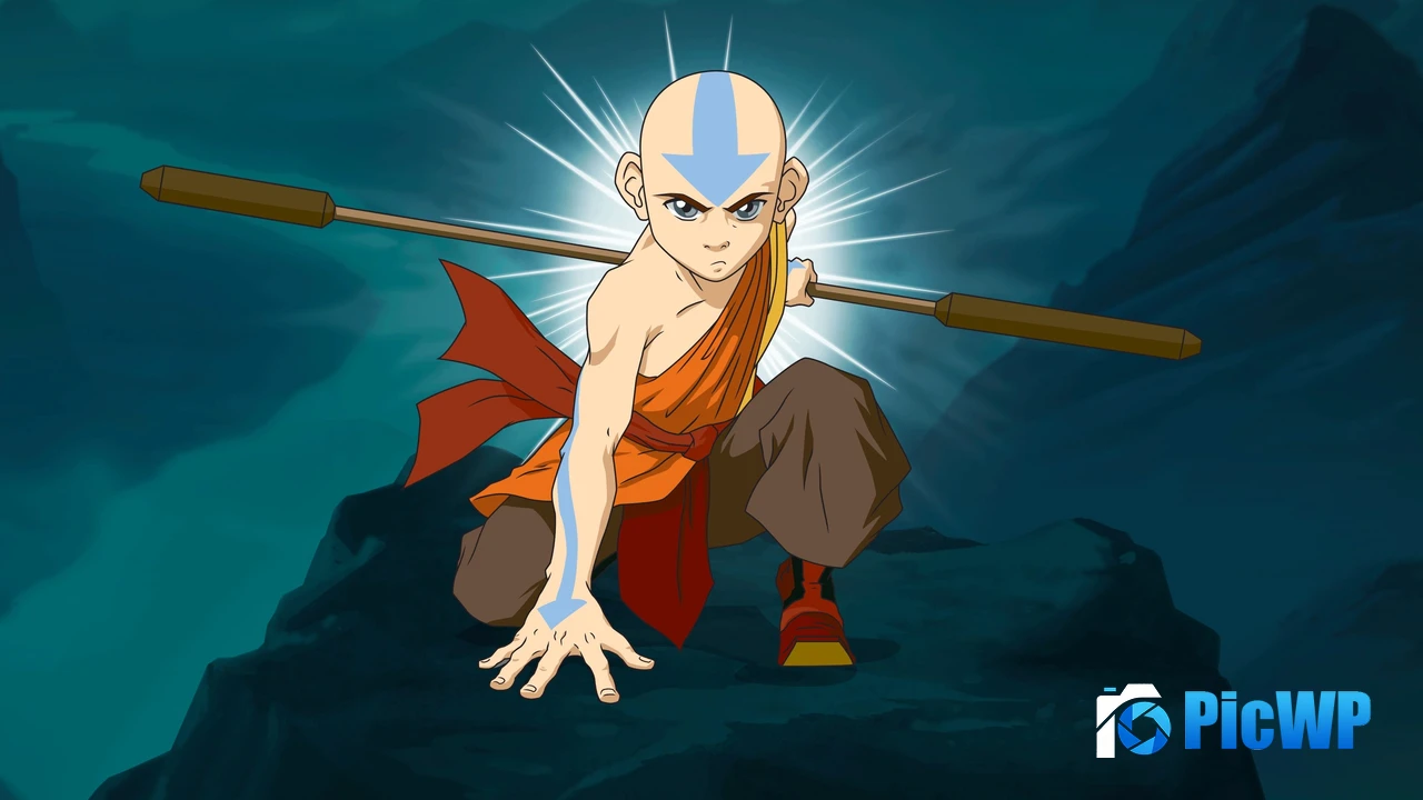 Avatar Aang Avatar: The Last Airbender 4K PC Wallpaper