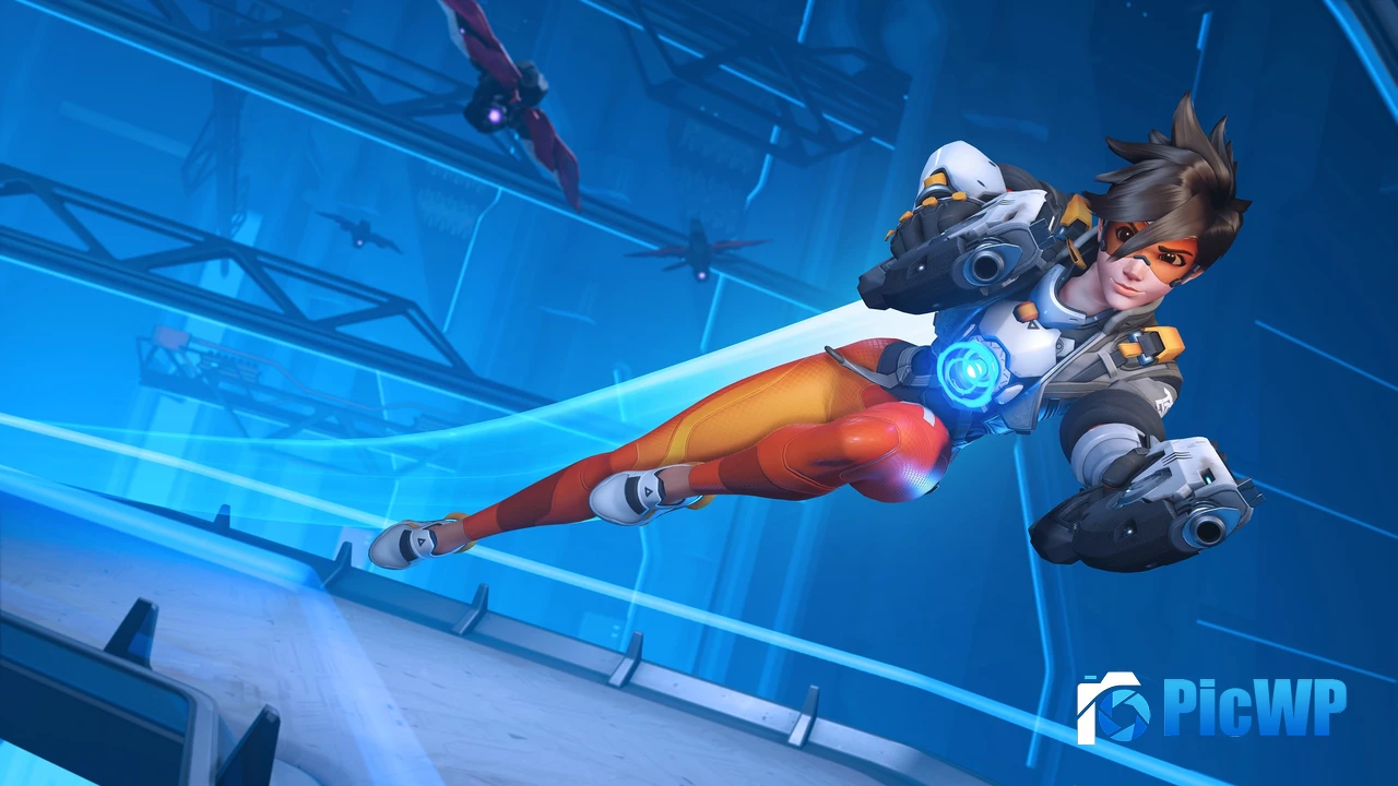 Overwatch 2 Tracer 4K PC Wallpaper
