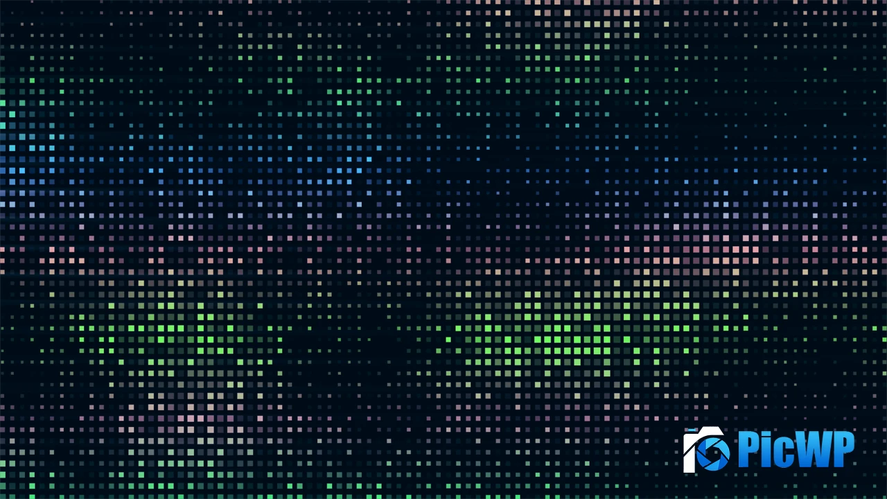 Abstract background Pixels 4K PC Wallpaper