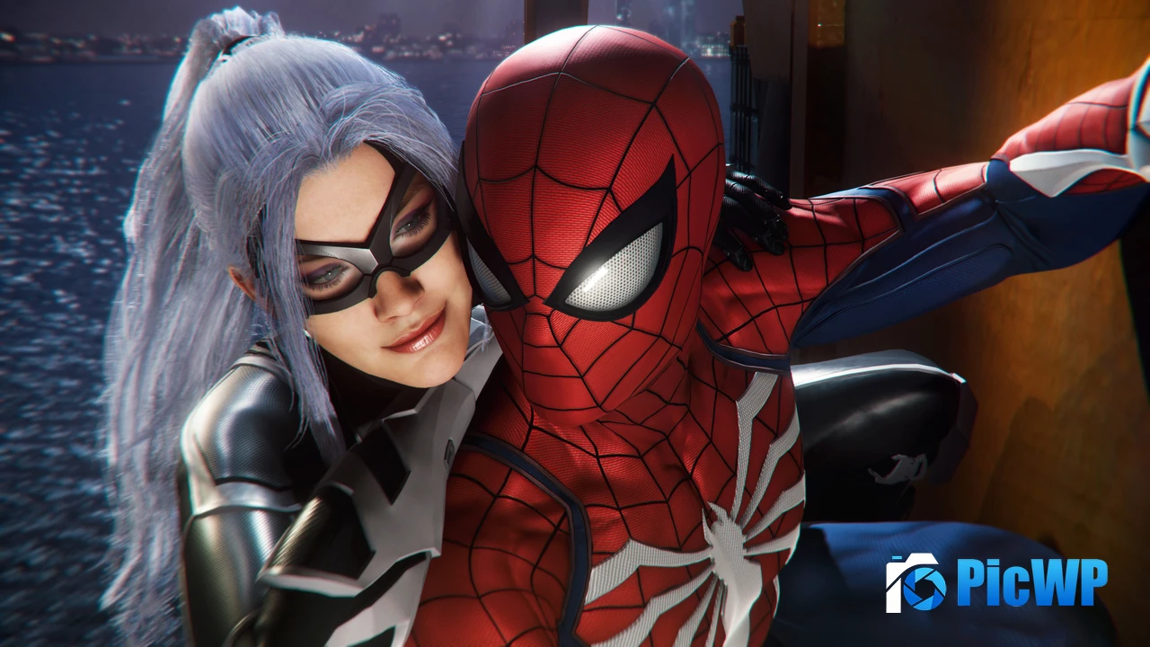Black Cat (Felicia Hardy) Spider-Man 4K PC Wallpaper