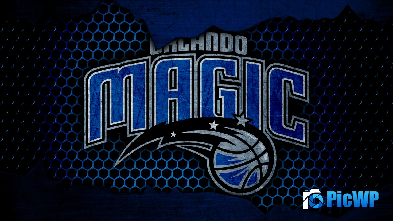 Orlando Magic Emblem 4K PC Wallpaper