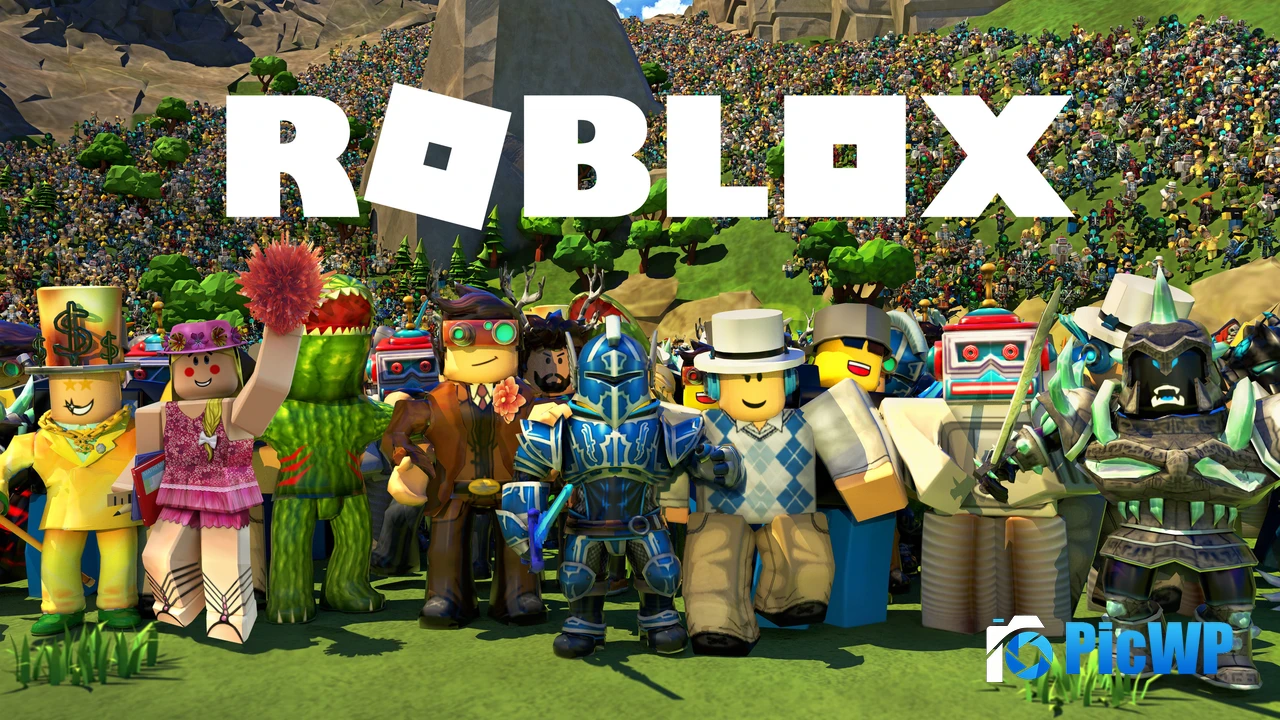 Roblox Character poster 4K PC Wallpaper
