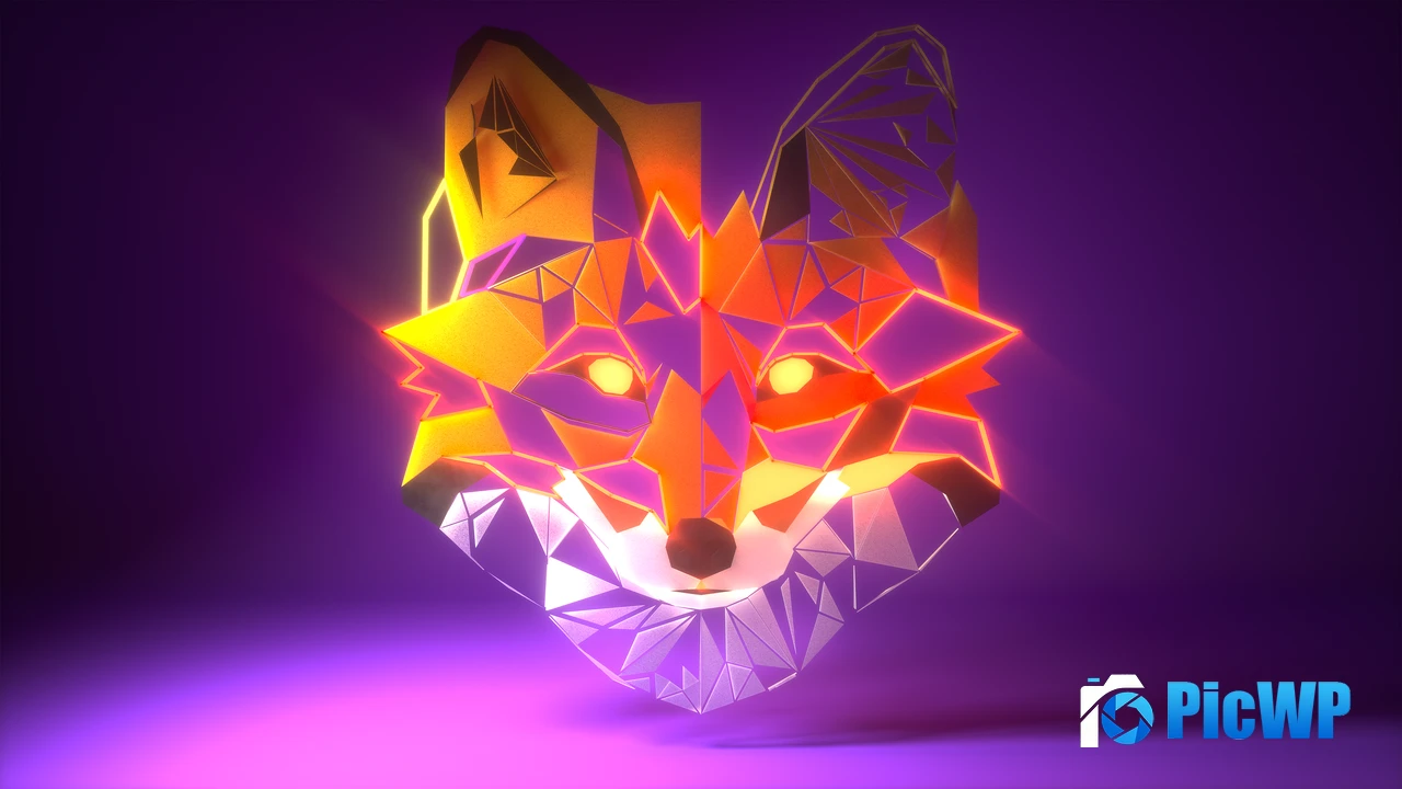 Kitsune Firefox 4K PC Wallpaper