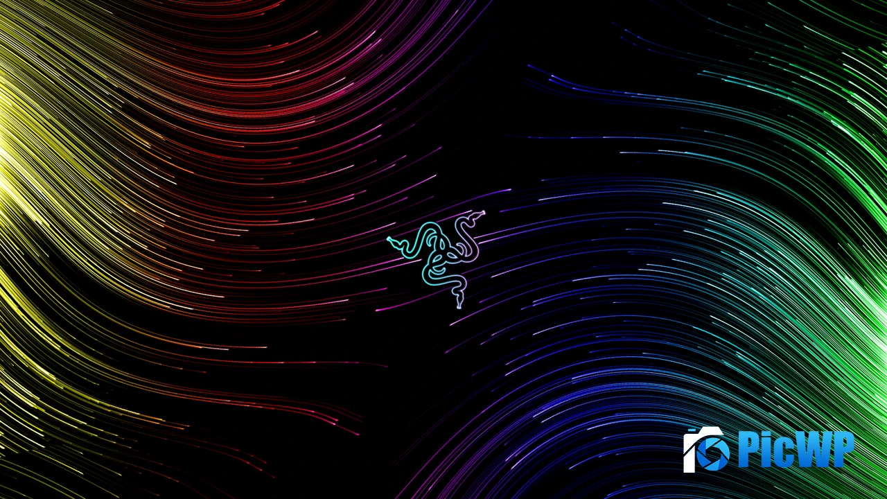 Waves Colorful abstract 4K PC Wallpaper