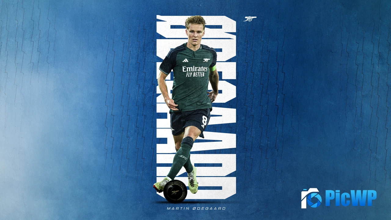 Martin Odegaard Arsenal FC 4K PC Wallpaper