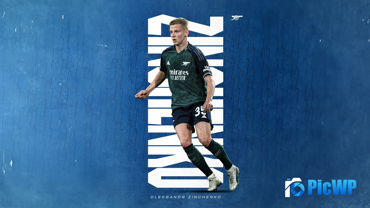 Oleksandr Zinchenko Arsenal FC 4K PC Wallpaper