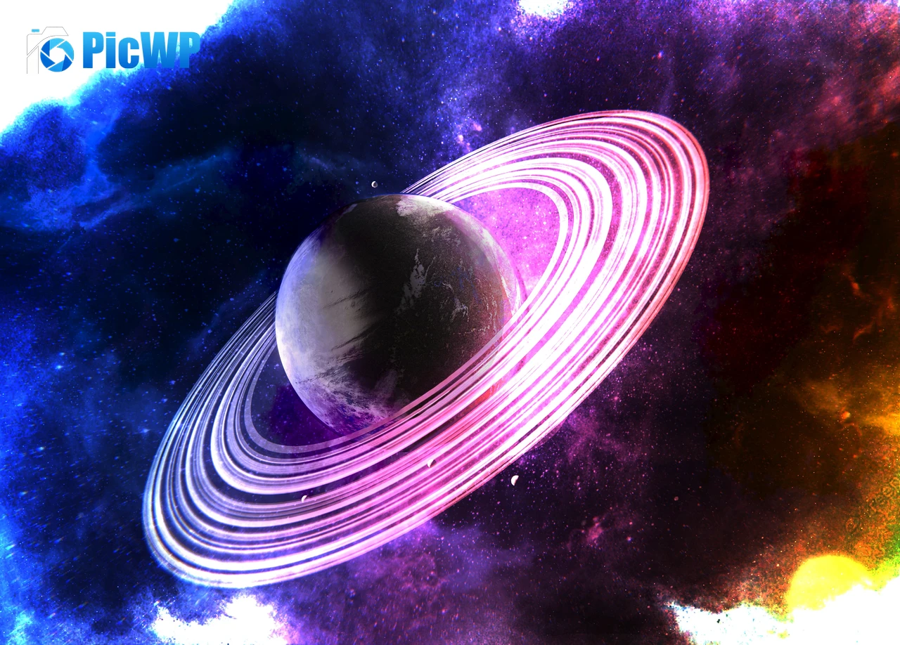Saturn Rings of Saturn 4K PC Wallpaper