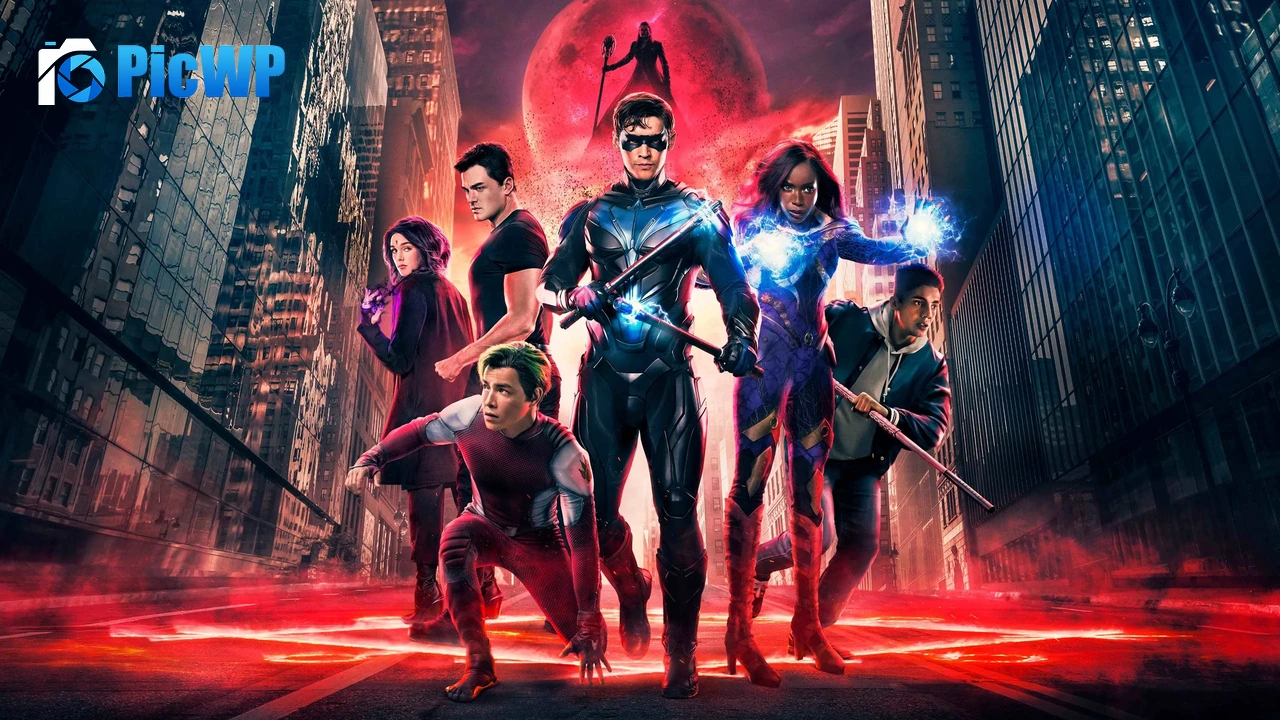 Titans 2022 Series 4K PC Wallpaper