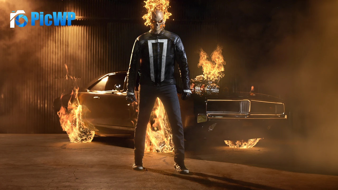 Ghost Rider Poster 4K PC Wallpaper