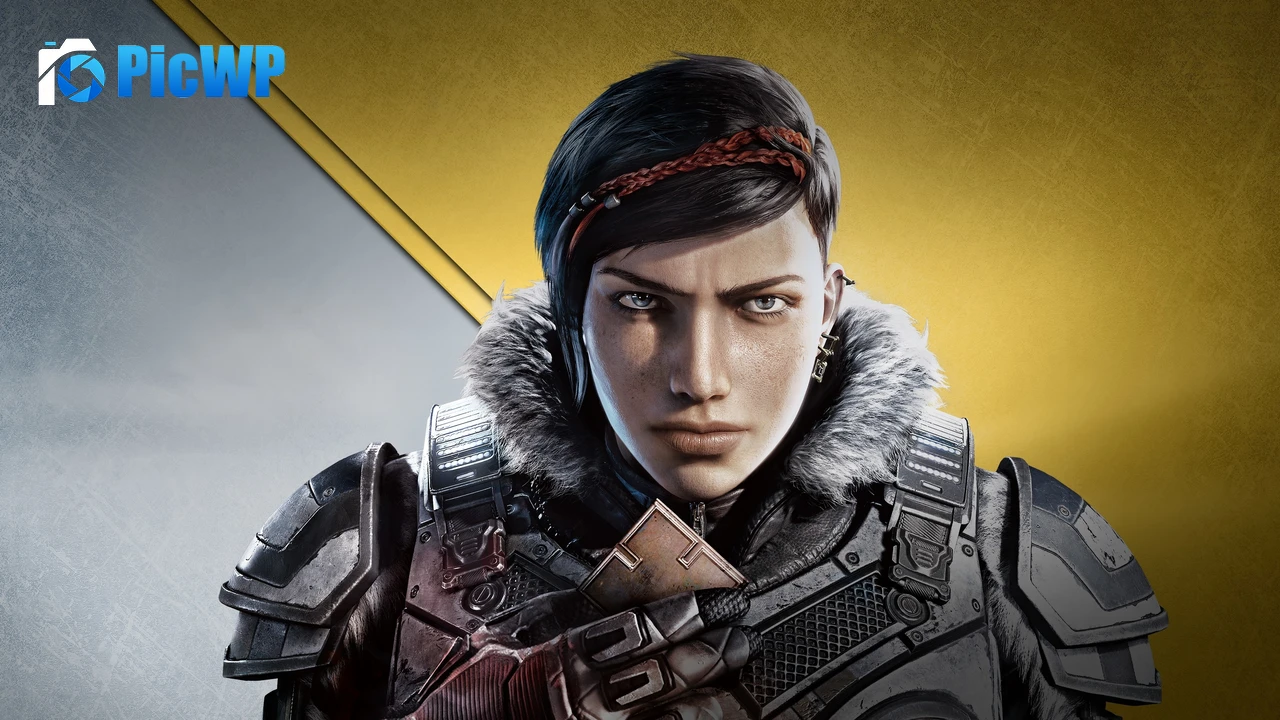 Kait Diaz Gears 5 4K PC Wallpaper