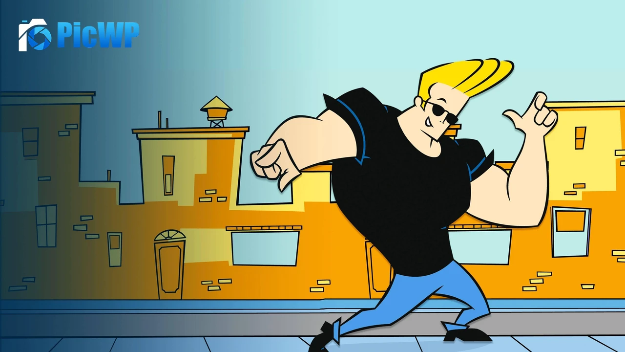 Johnny Bravo Cartoon 4K PC Wallpaper