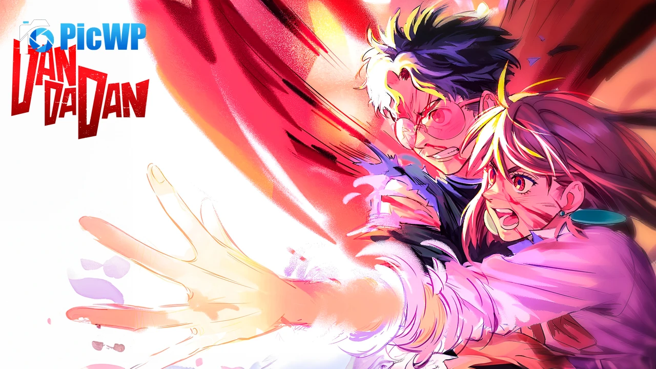 Momo (Dandadan) Okarun (Dandadan) 4K PC Wallpaper