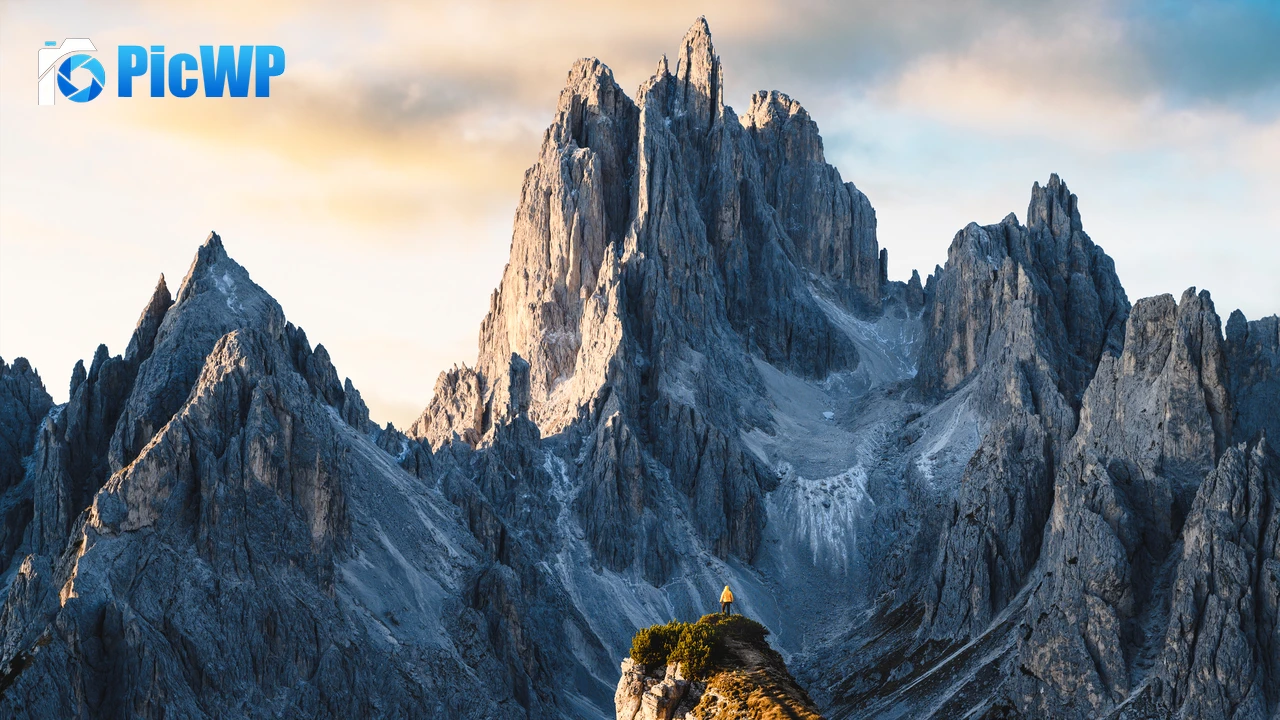 Cadini di Misurina Dolomite mountains 4K PC Wallpaper