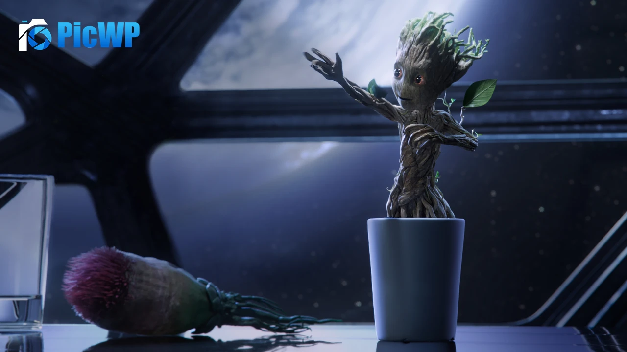 I Am Groot Baby Groot 4K PC Wallpaper