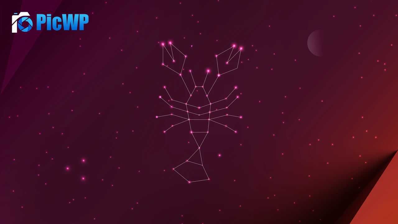 Ubuntu 23.04 (Lunar Lobster) Stock 4K PC Wallpaper