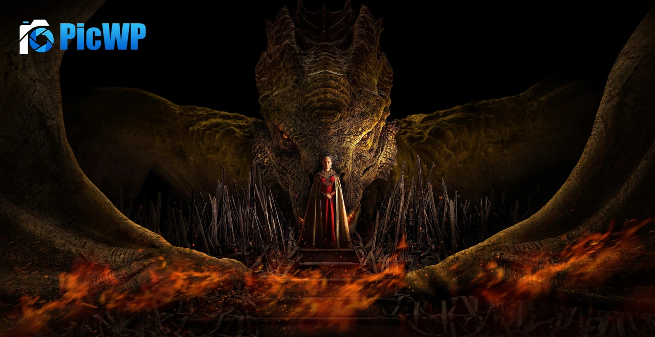 House of the Dragon Syrax 5K PC Wallpaper
