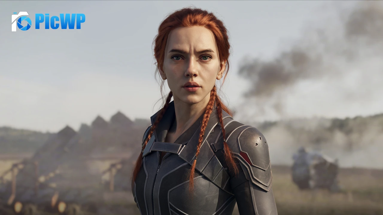 Black Widow CGI 4K PC Wallpaper