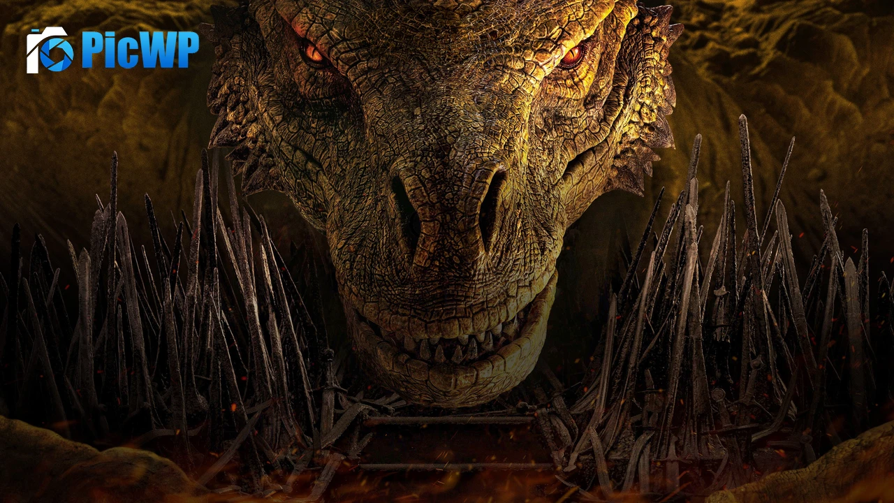 Syrax Rhaenyra Targaryen's dragon 4K PC Wallpaper