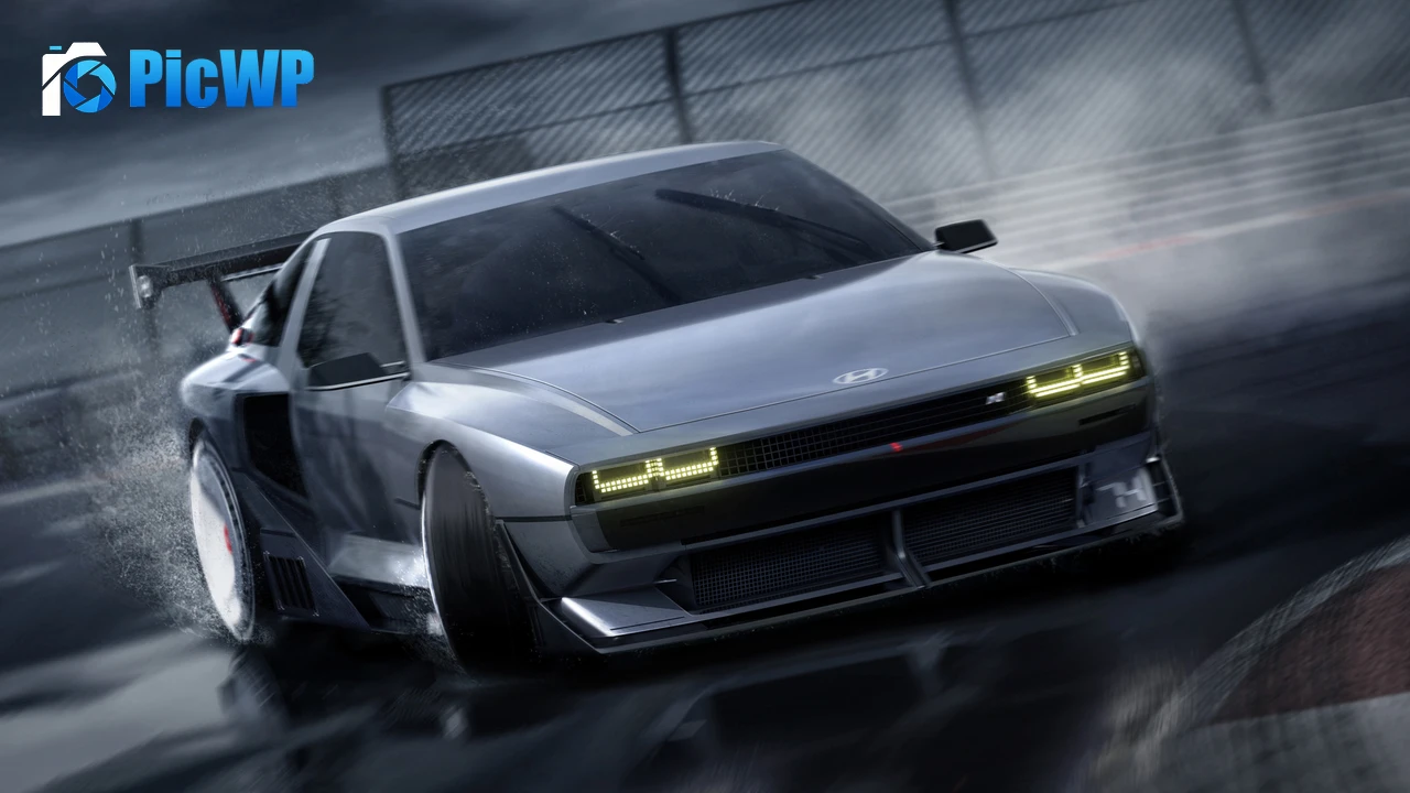 Hyundai N Vision 74 Hydrogen fuel cell 4K PC Wallpaper