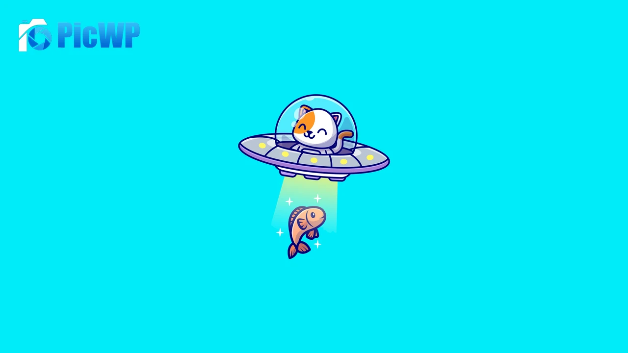 Cute Cat Flying cat 4K PC Wallpaper