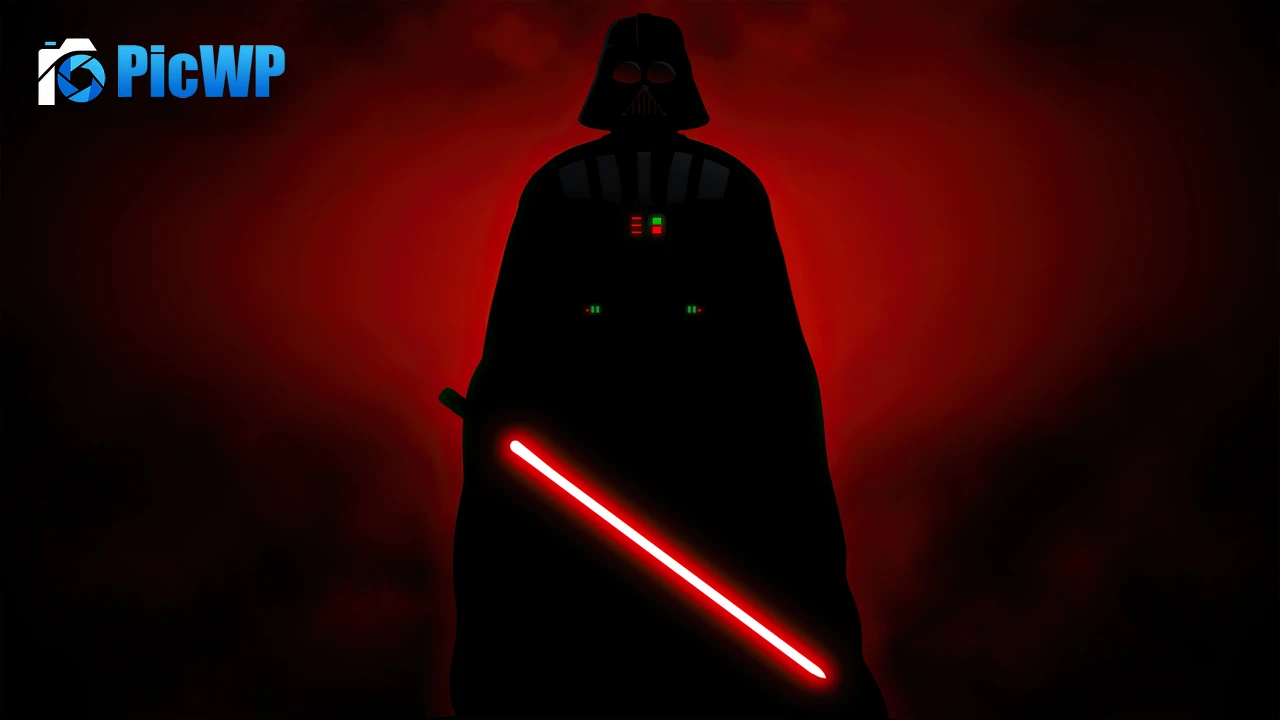 Darth Vader Lightsaber 4K PC Wallpaper