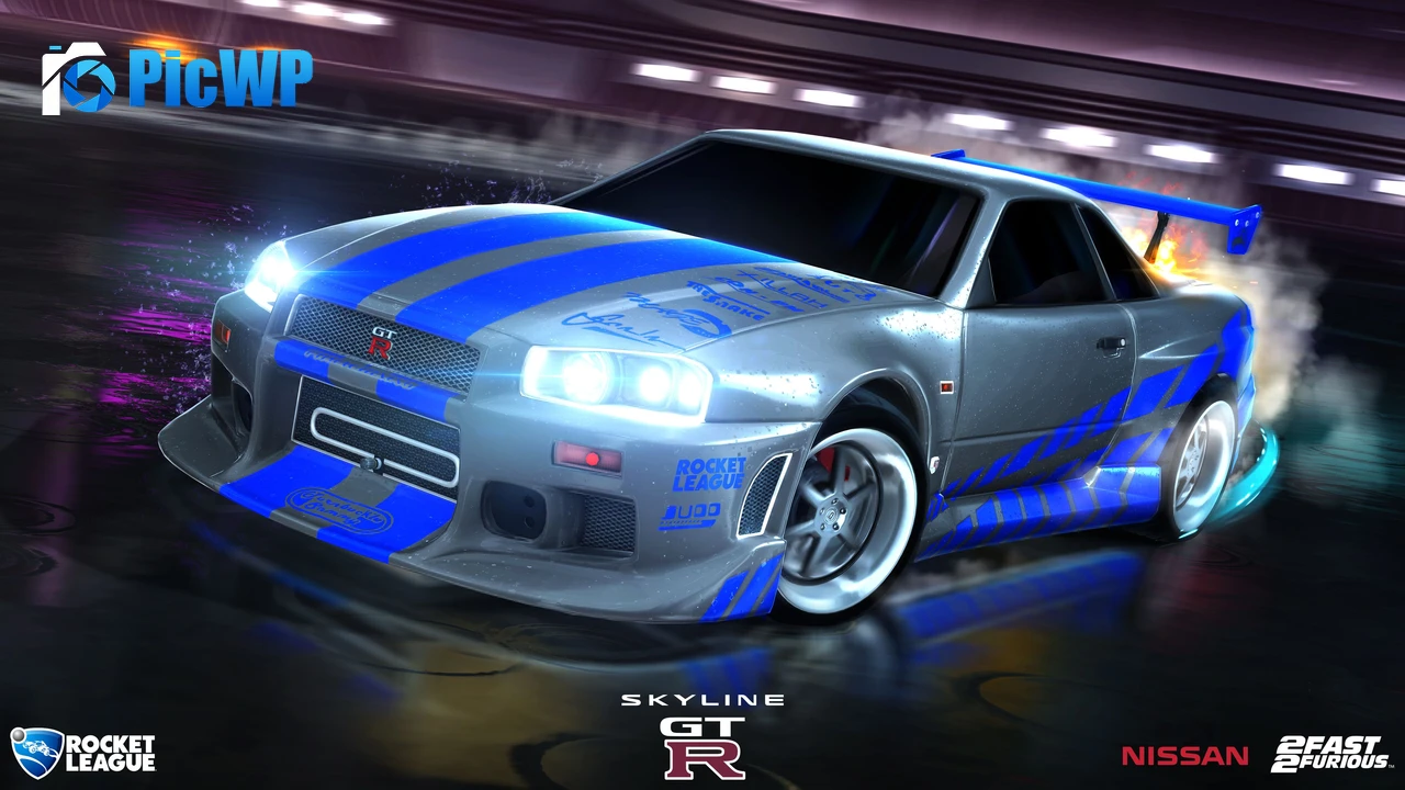 Nissan Skyline GT-R R32 Rocket League 4K PC Wallpaper