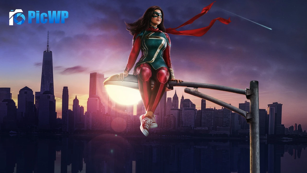 Iman Vellani as Kamala Khan Ms. Marvel 4K PC Wallpaper