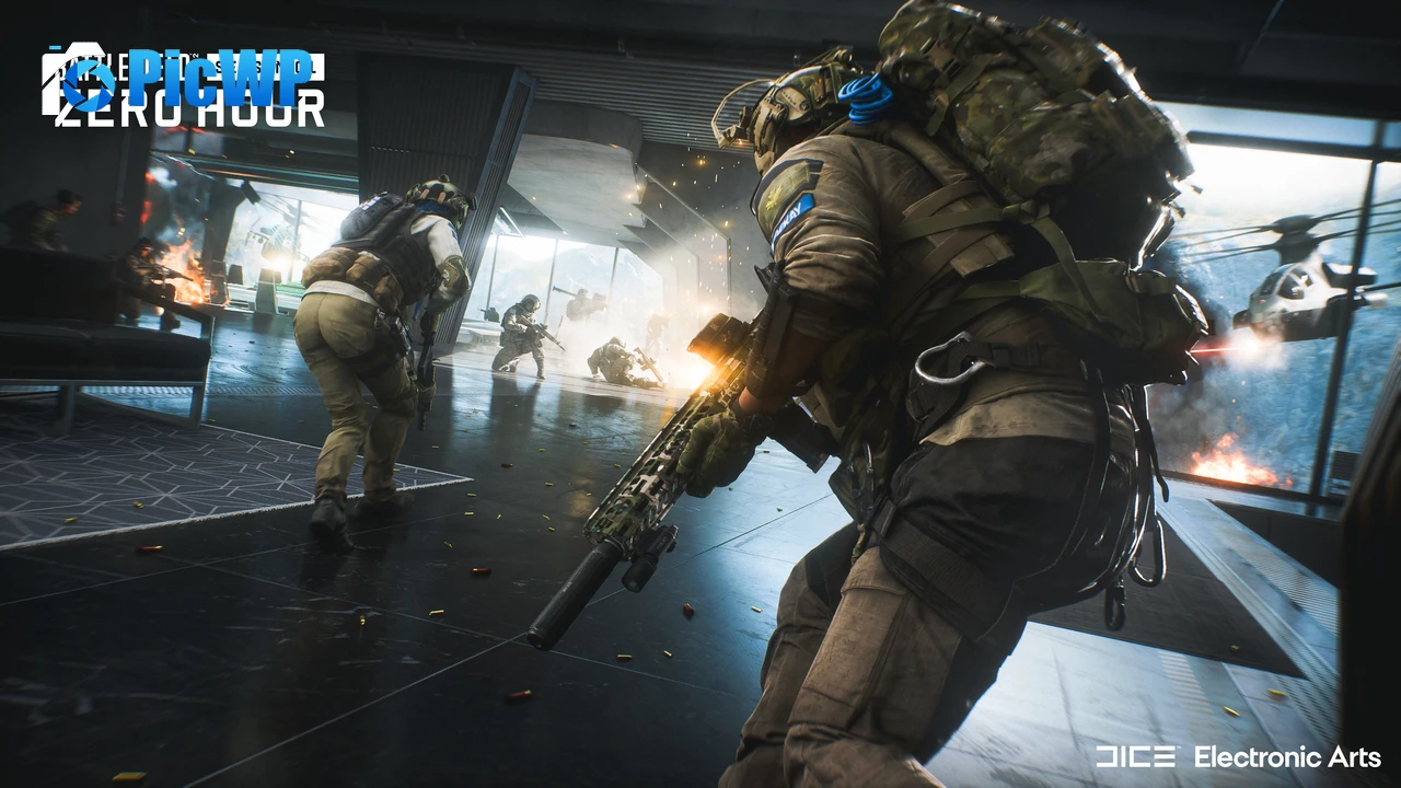 Battlefield 2042 Action game 4K PC Wallpaper
