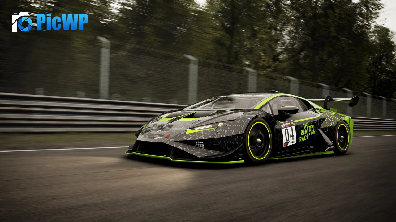 Lamborghini Huracán Super Trofeo EVO2 Lamborghini Esports 4K PC Wallpaper