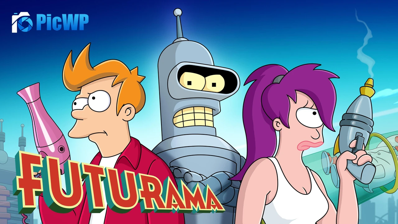 Futurama Poster 4K PC Wallpaper