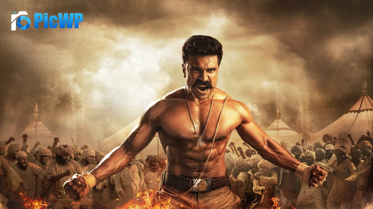 Ram Charan RRR 4K PC Wallpaper