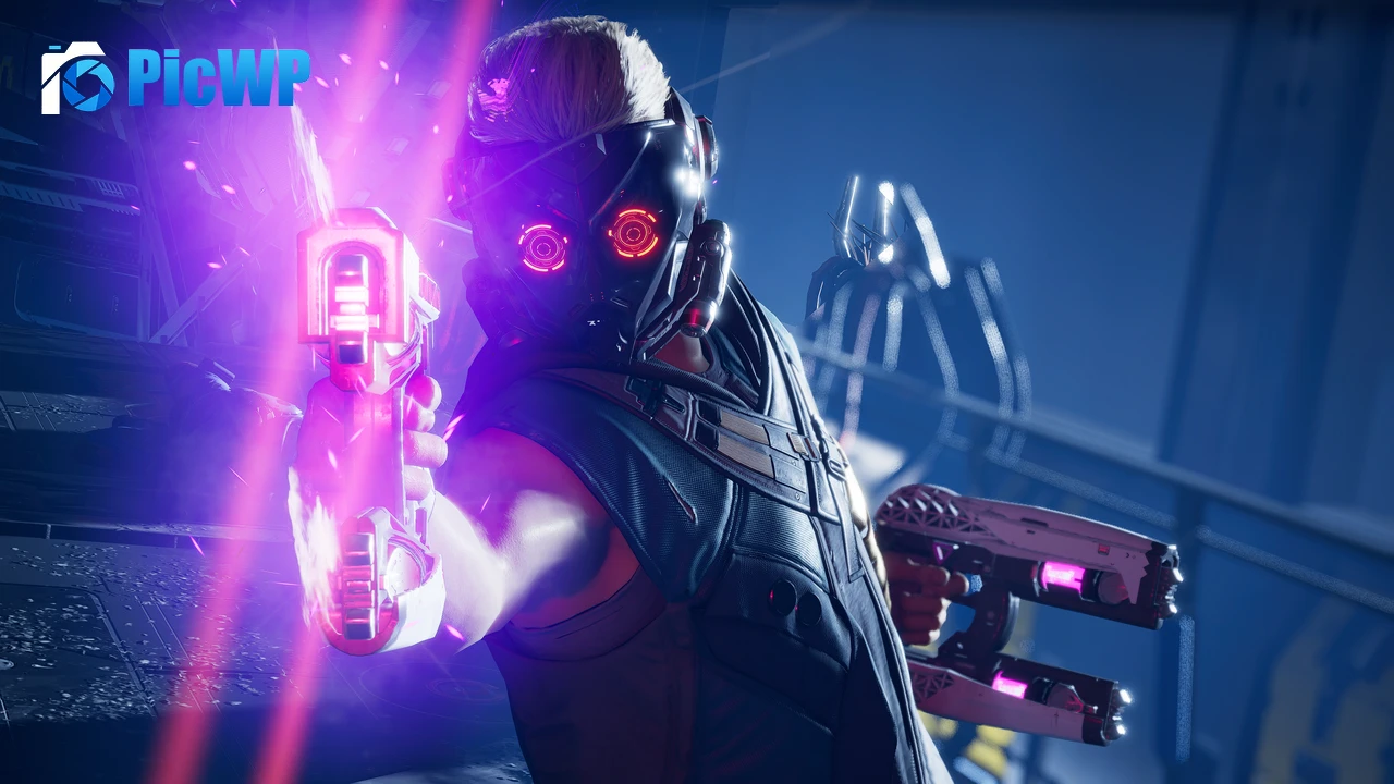 Star-Lord in Guardians of the Galaxy Game 4K PC Wallpaper