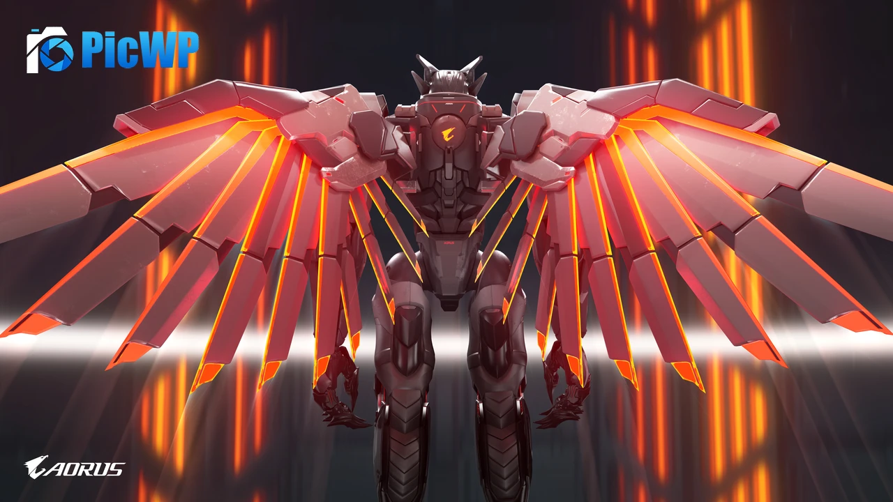 Gigabyte AORUS Gaming Cyborg 4K PC Wallpaper