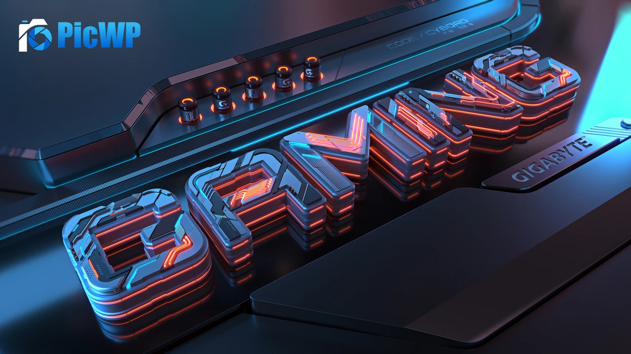 Gigabyte AORUS Gaming Logo 4K PC Wallpaper