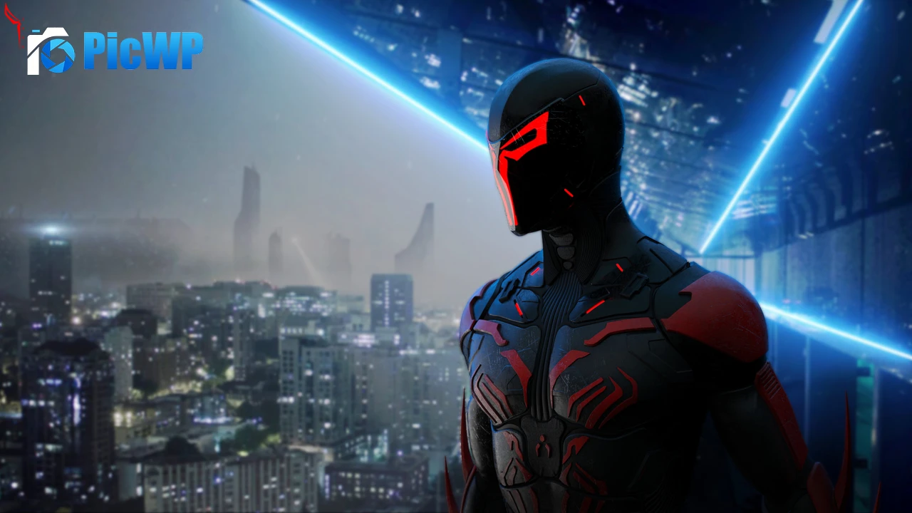 Spider-Man 2099 Superhero 4K PC Wallpaper