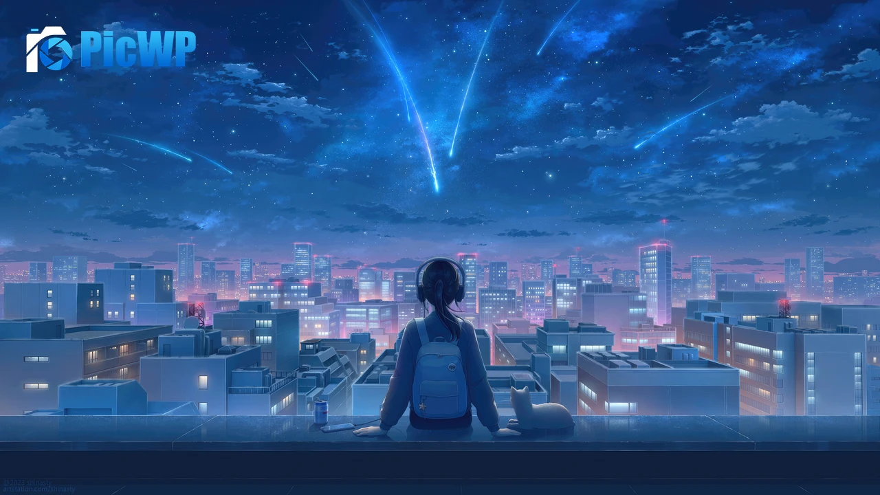 Your Name Anime girl 4K PC Wallpaper