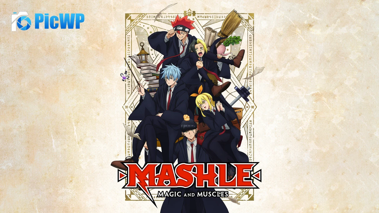 Mashle: Magic and Muscles Anime series 4K PC Wallpaper