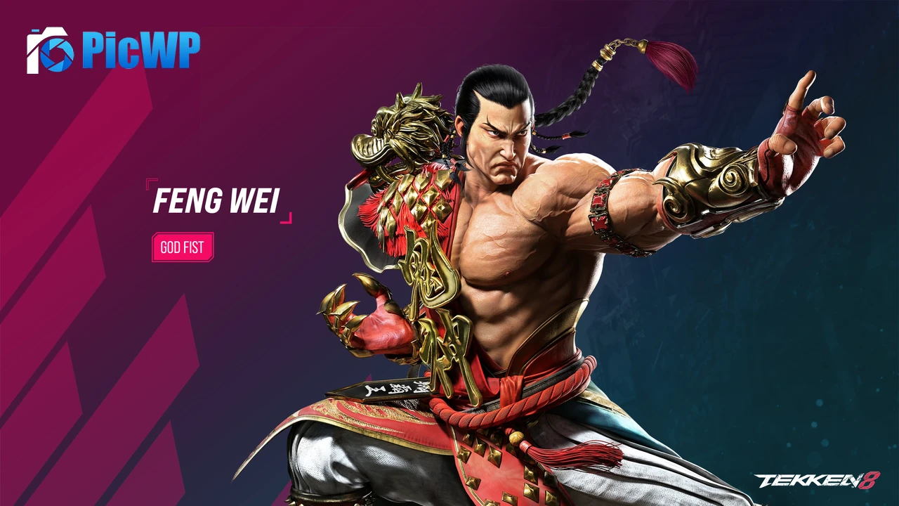 Feng Wei (Tekken 8) 4K PC Wallpaper
