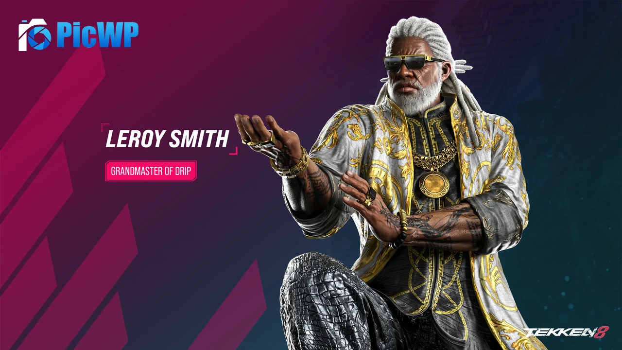 Tekken 8 Leroy Smith 4K PC Wallpaper