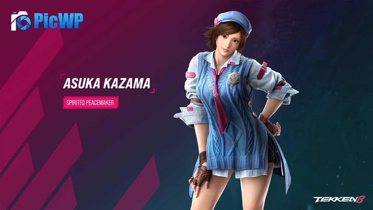 Tekken 8 Asuka Kazama 4K PC Wallpaper