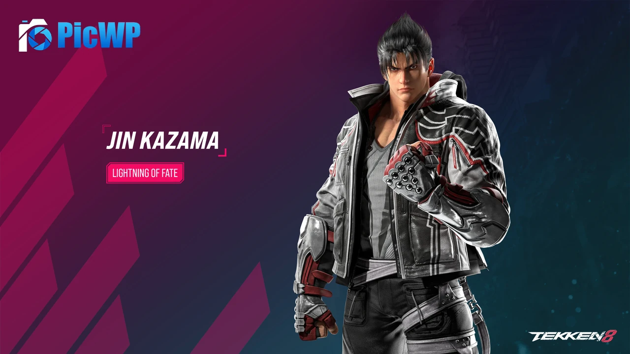 Tekken 8 Jin Kazama 4K PC Wallpaper