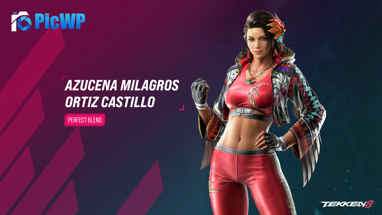 Tekken 8 Azucena Ortiz 4K PC Wallpaper