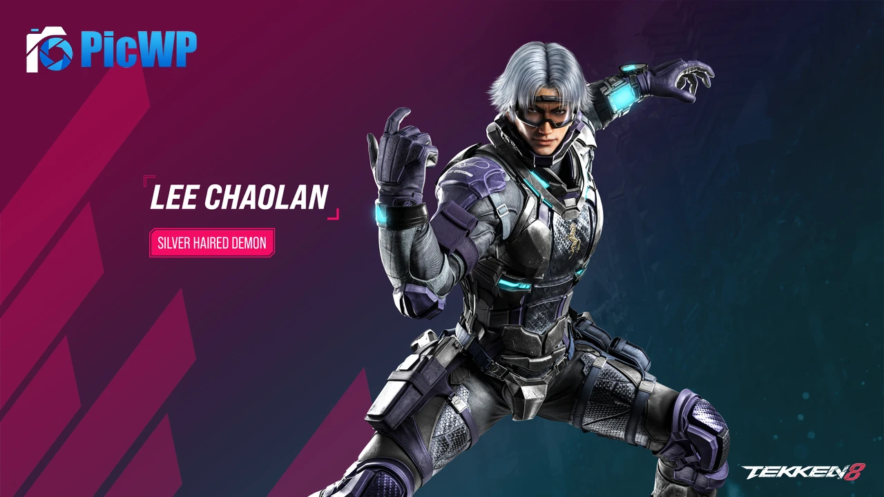 Tekken 8 Lee Chaolan 4K PC Wallpaper